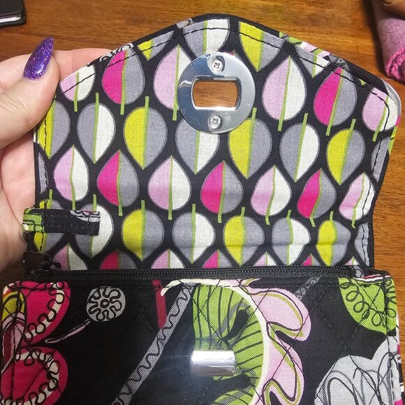 Vera Bradley-Wristlet-Turn lock Wallet - Picture 8 of 11